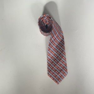 NAUTICA men's tie orange and blue